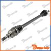 Demi-Arbre de Transmission MTM droite pour PEUGEOT | NPW-PE-049, 1610205680